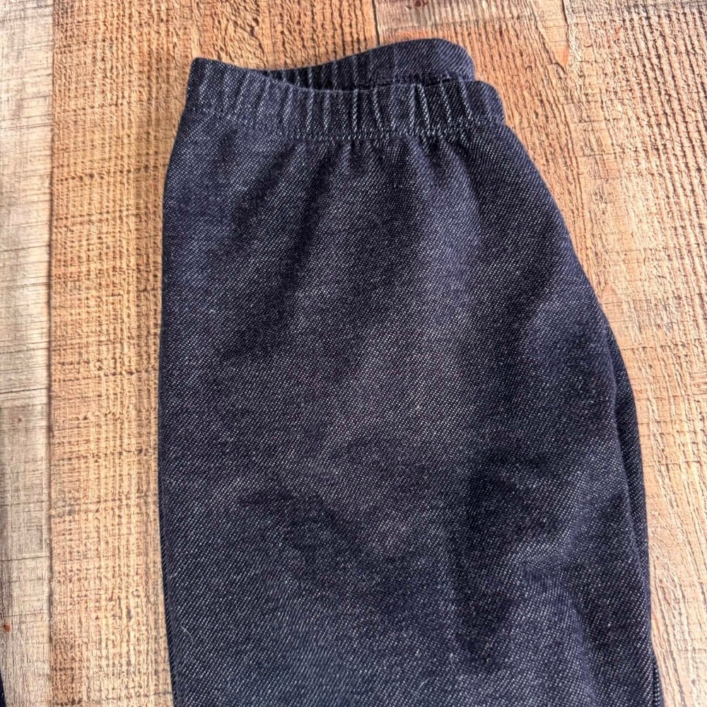 Girls Cat & Jack Jeggings Leggings Lot Size Large 10 12 Denim Look 3pc Basic - Picture 4 of 4